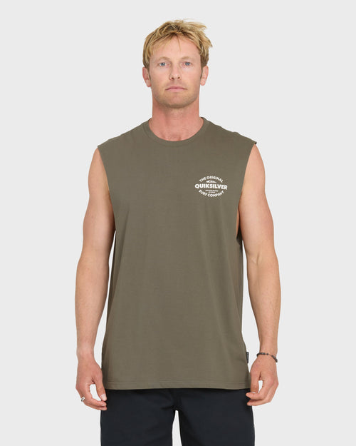 The Shed Tank Top - Grape Leaf