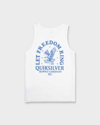 Freedom Ring Tank Top - White
