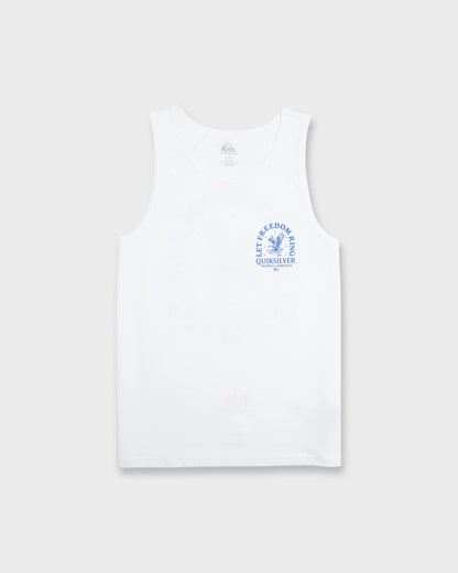 Freedom Ring Tank Top - White