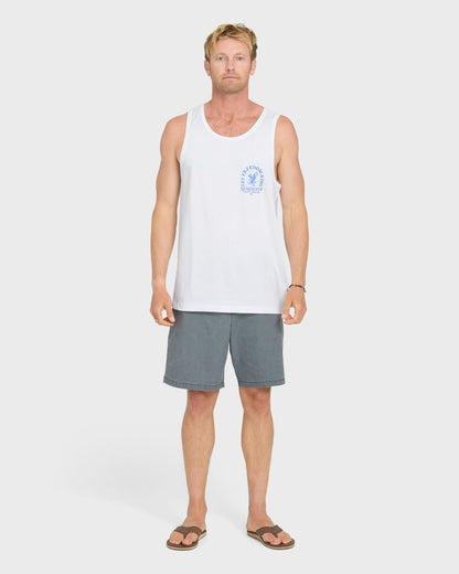 Freedom Ring Tank Top - White