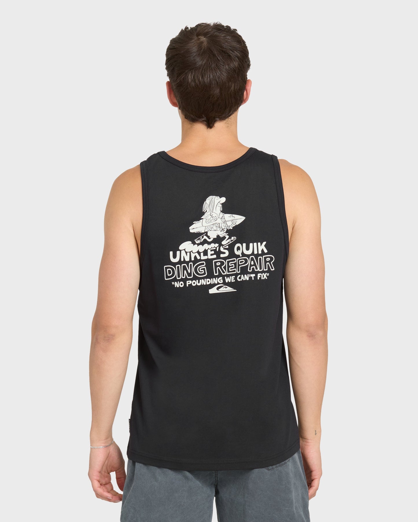 Unkle Dink Repair Tank Top - Black
