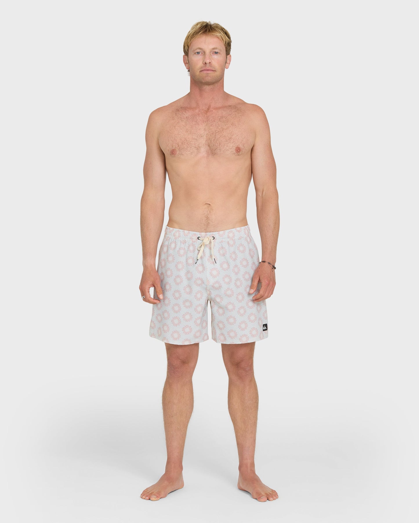 Ocean Mayhem 17" Swim Trunks - Bone White