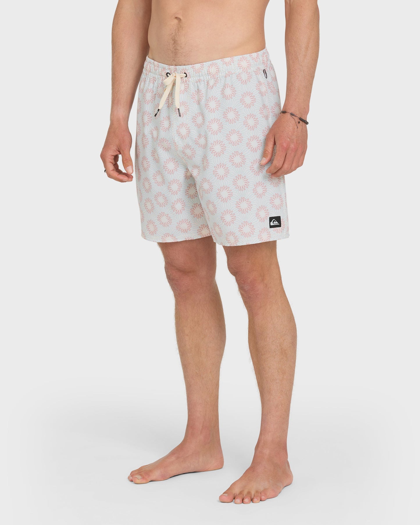 Ocean Mayhem 17" Swim Trunks - Bone White