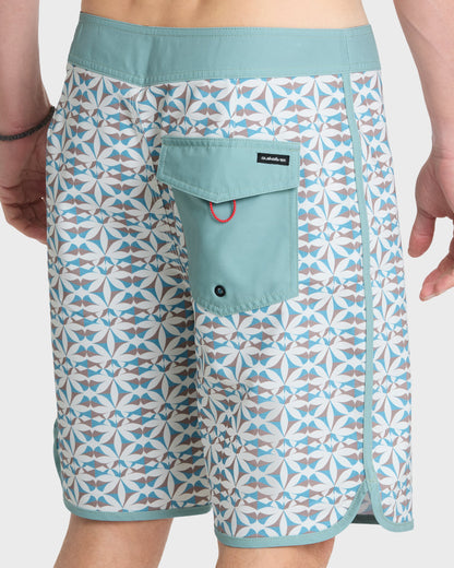 Nature Tile 19" Boardshorts - Peyote