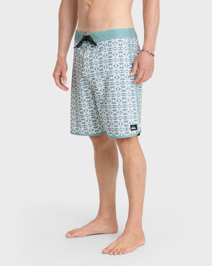 Nature Tile 19" Boardshorts - Peyote