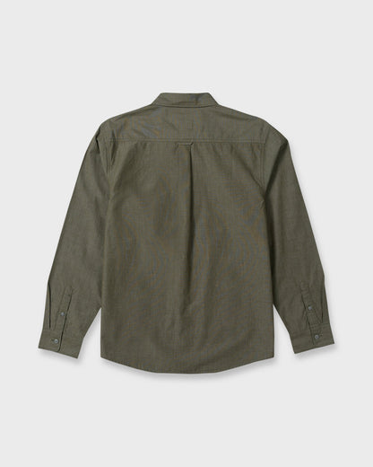Shore Break Long Sleeve Woven Shirt - Grape Leaf