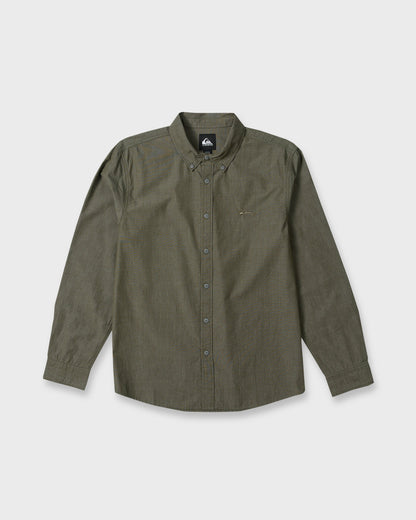 Shore Break Long Sleeve Woven Shirt - Grape Leaf