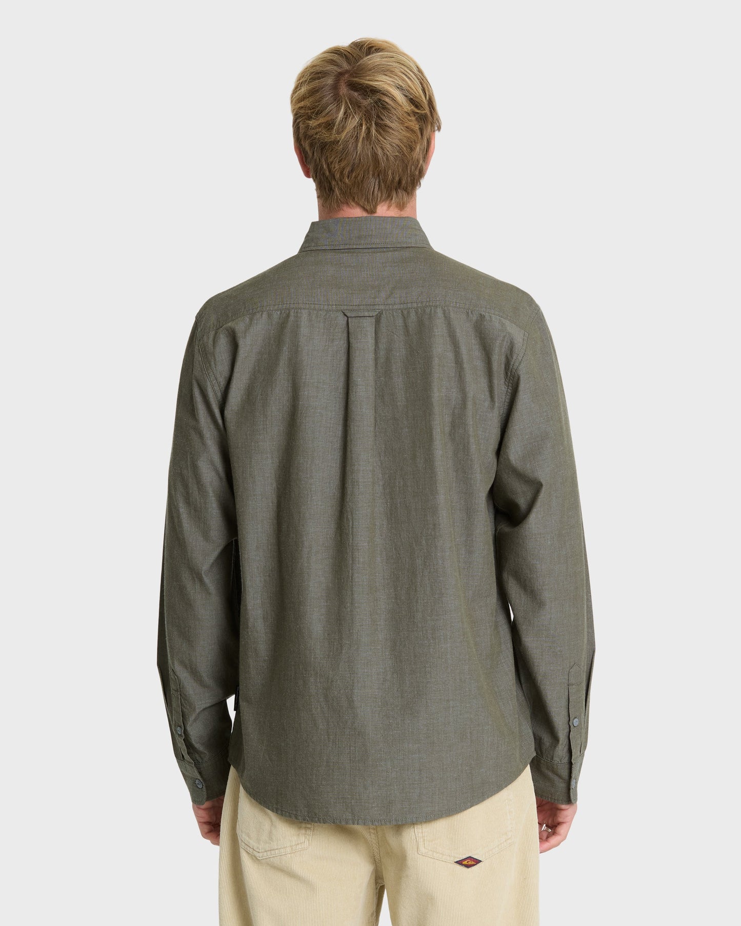 Shore Break Long Sleeve Woven Shirt - Grape Leaf