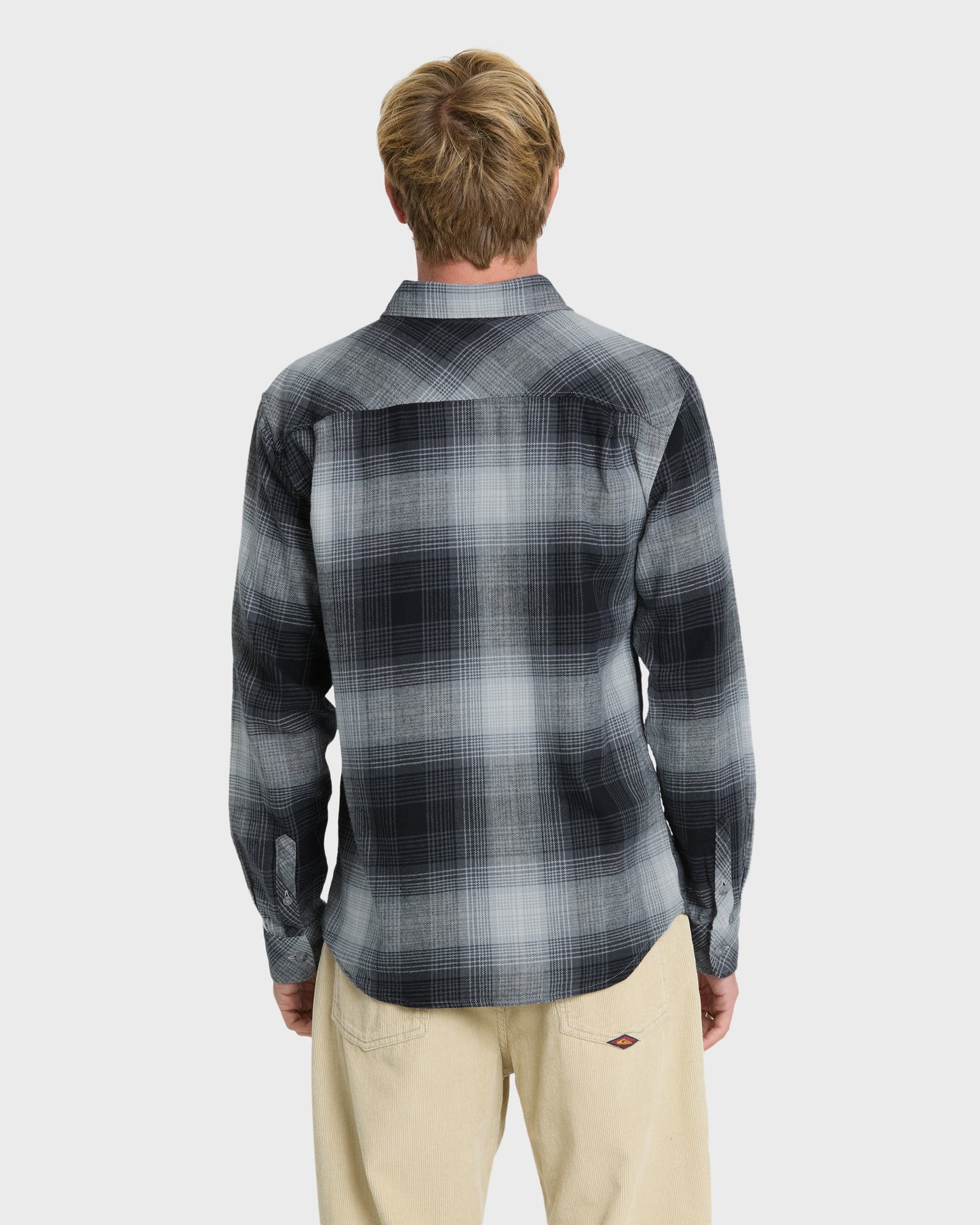 Avalon Long Sleeve Flannel Shirt - Anthracite