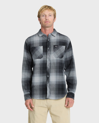 Avalon Long Sleeve Flannel Shirt - Anthracite