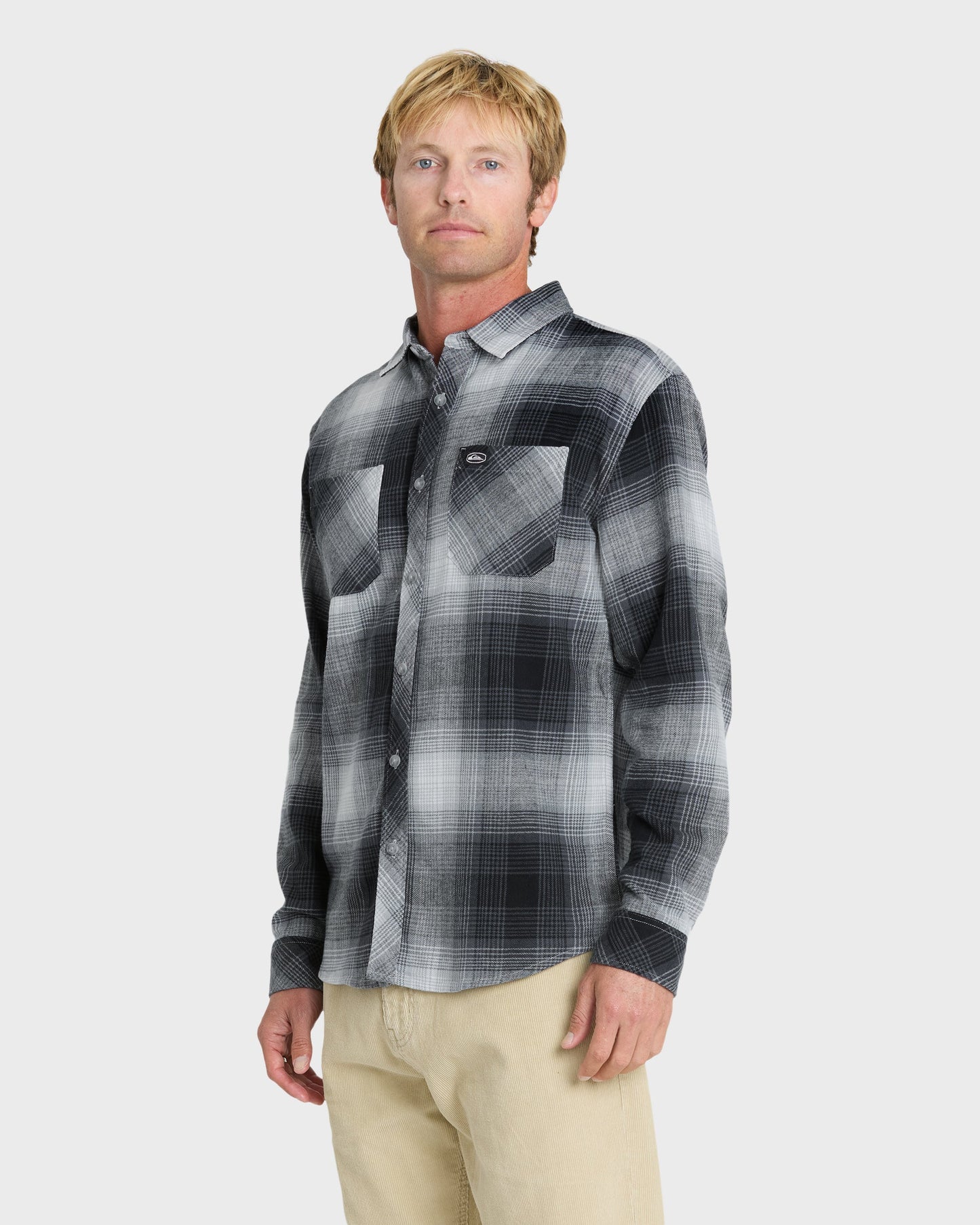 Avalon Long Sleeve Flannel Shirt - Anthracite