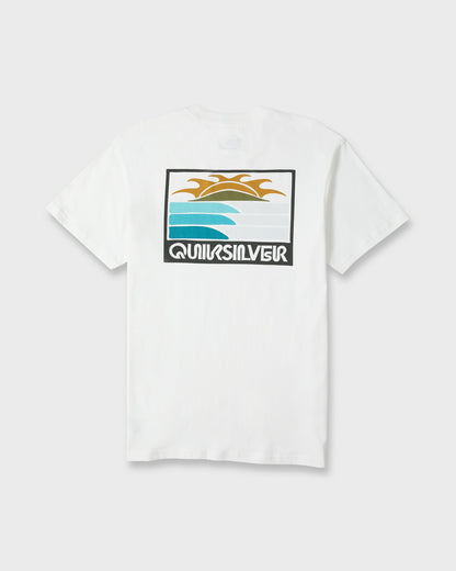 Rise Above Classic Short Sleeve Knit T-Shirt - White