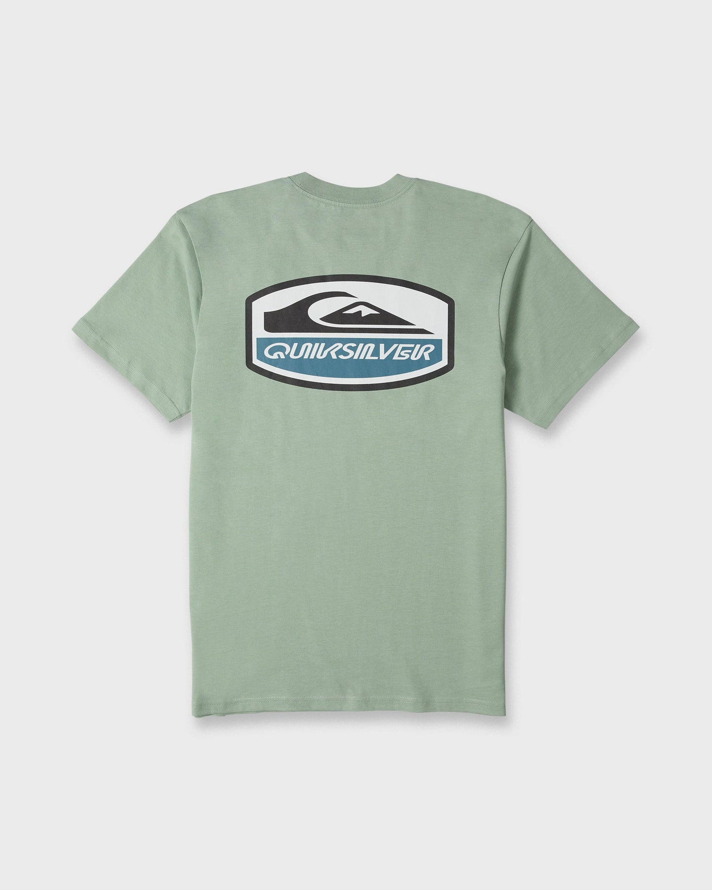 Shapers Crest Short Sleeve Cotton T-Shirt - Iceberg Green