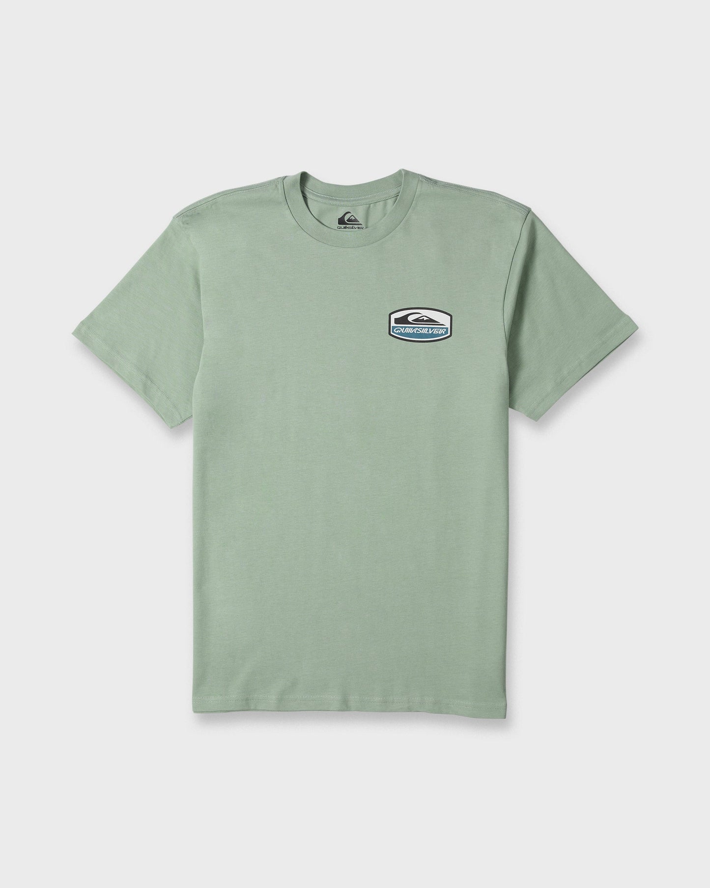 Shapers Crest Short Sleeve Cotton T-Shirt - Iceberg Green