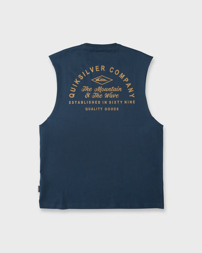 Garage Days Tank Top - Dark Denim