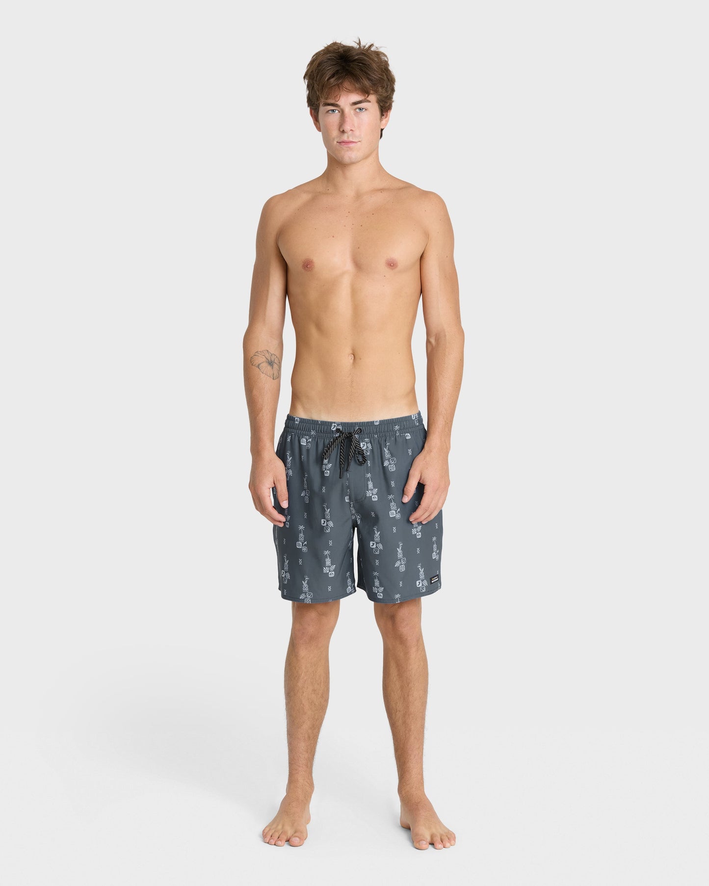 Waterman Mix Pack 17" Swim Trunks - Dark Slate