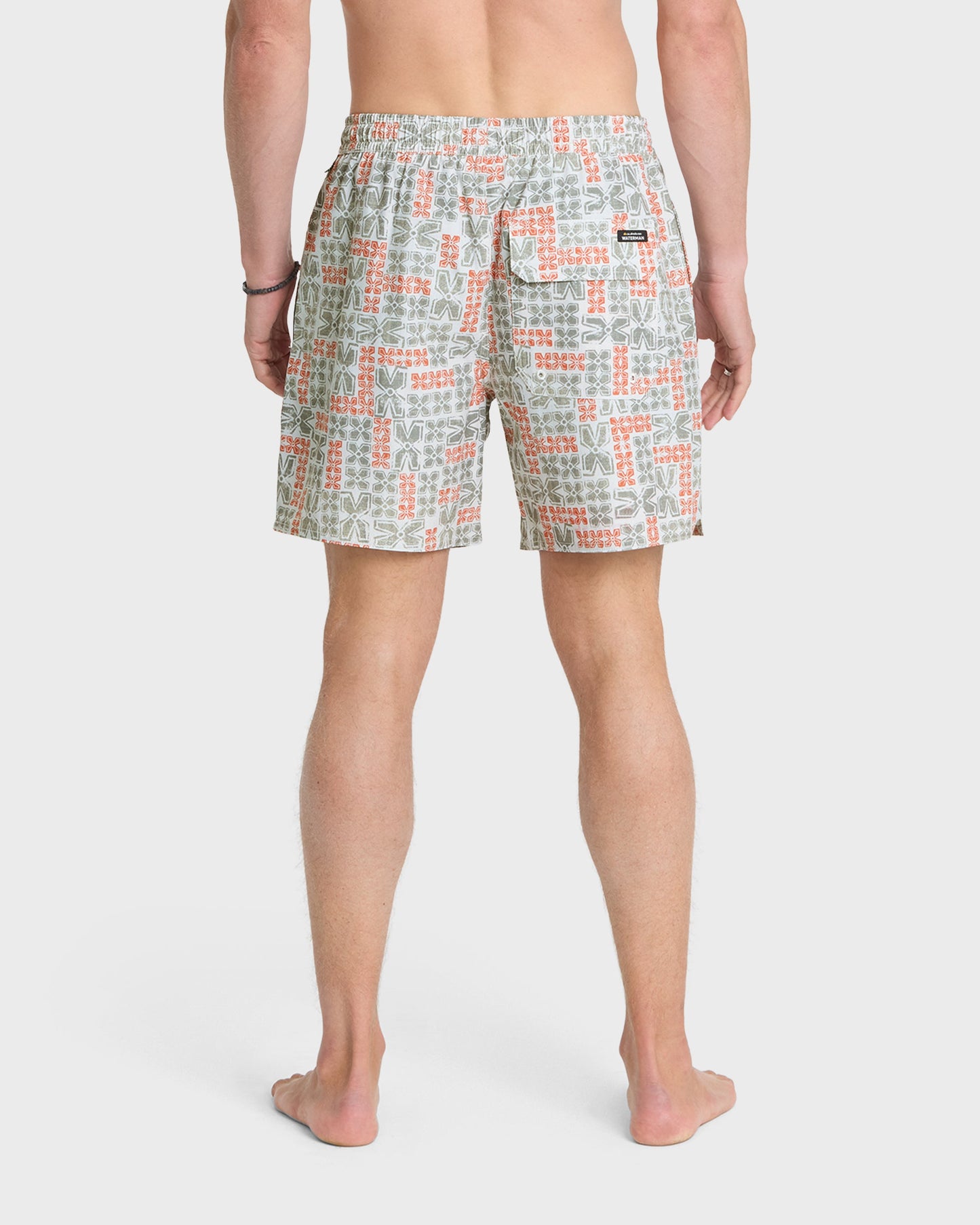 Waterman Mix Pack 17" Swim Trunks - Moonbeam
