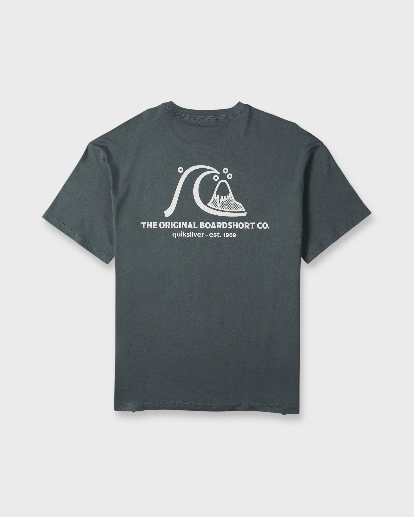 OG Surf Company ORG Short Sleeve Cotton T-Shirt - Dark Slate