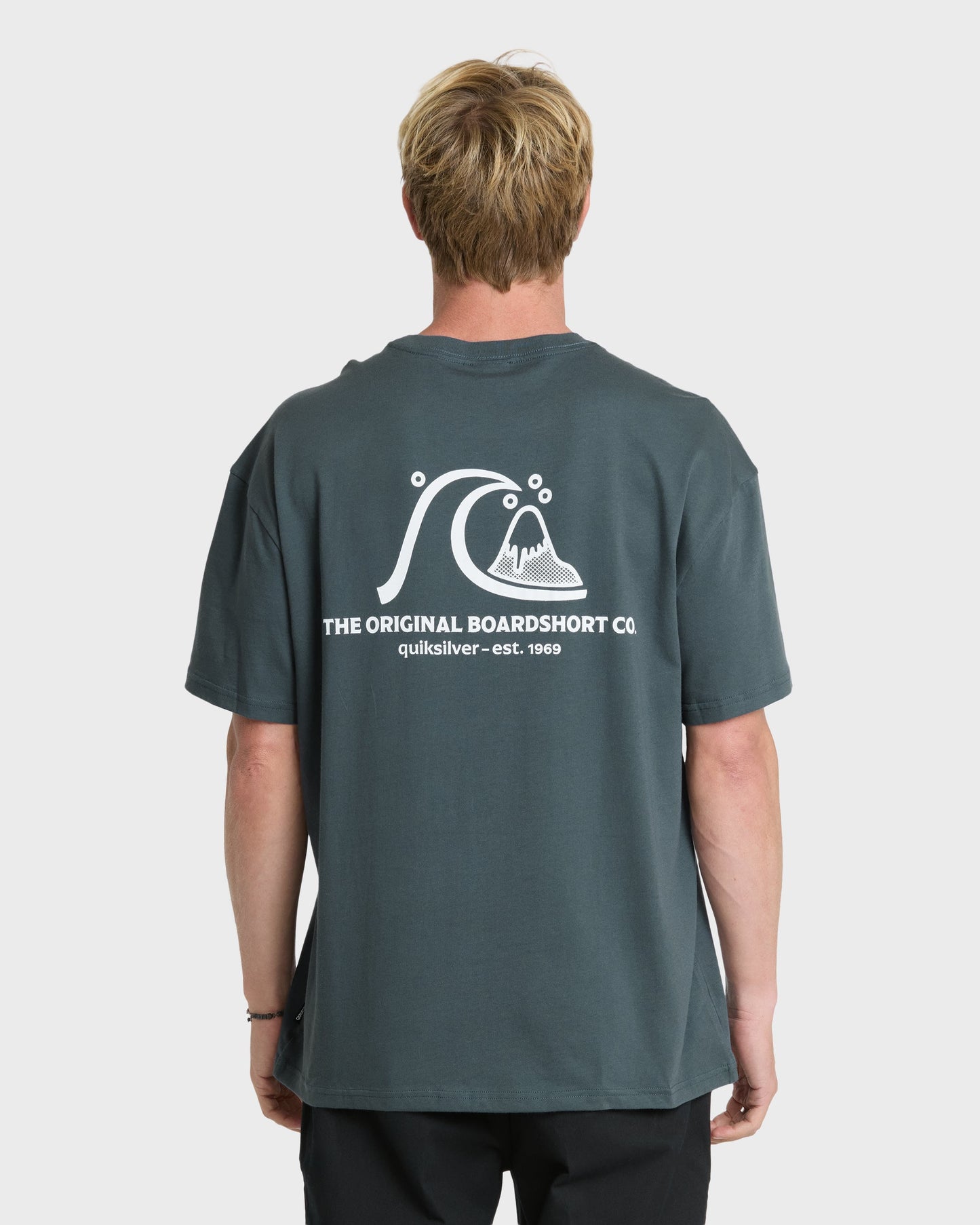 OG Surf Company ORG Short Sleeve Cotton T-Shirt - Dark Slate
