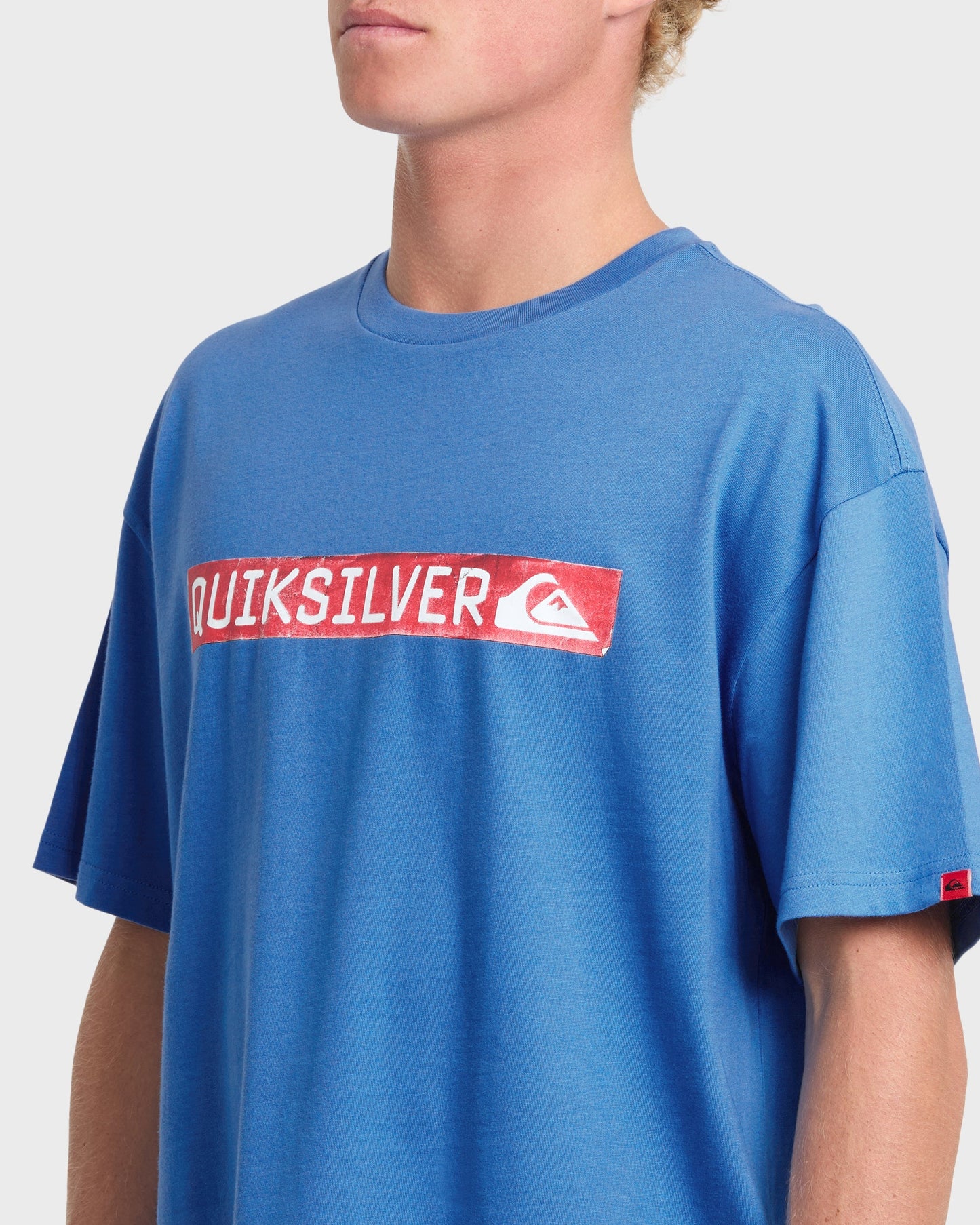 Young Guns Clicker Red Box Short Sleeve Knit T-Shirt - Palace Blue
