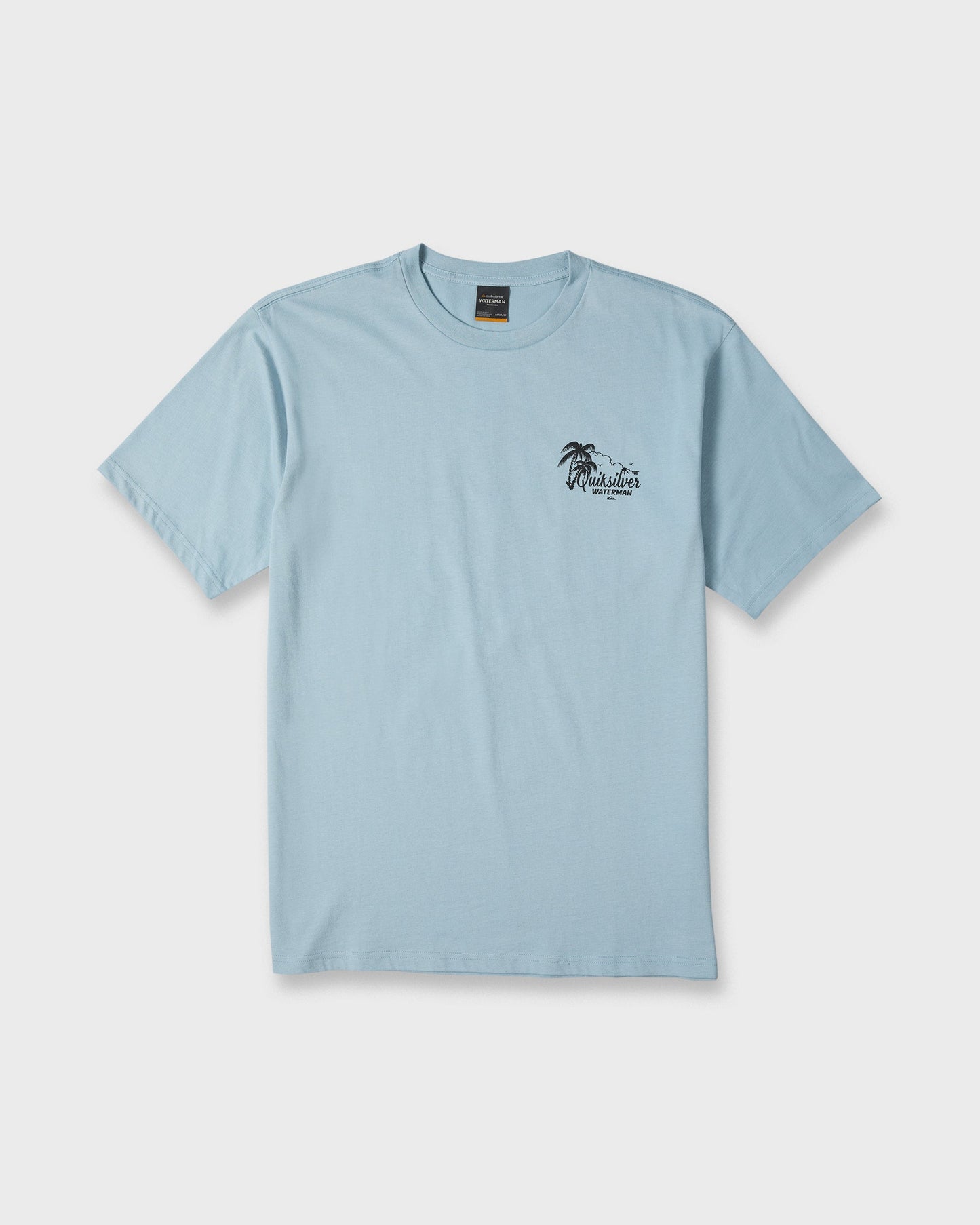 Waterman Outrigger Classic Short Sleeve Knit T-Shirt - Dusty Blue