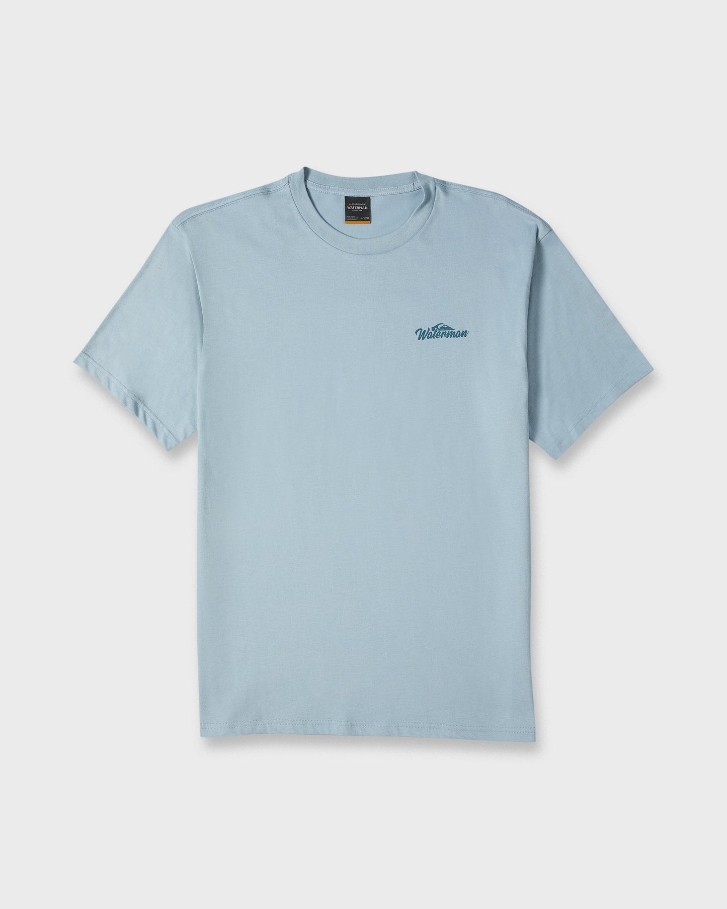 Waterman The Abyss Short Sleeve Knit T-Shirt - Dusty Blue