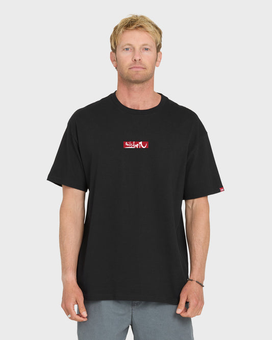 Young Guns Impaired Surf Short Sleeve T-Shirt - Black