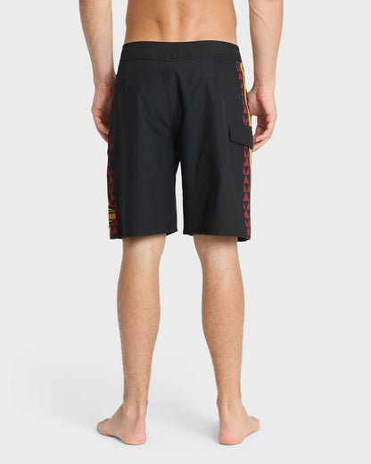 Hawaii Spearhead 20" Boardshorts - Black
