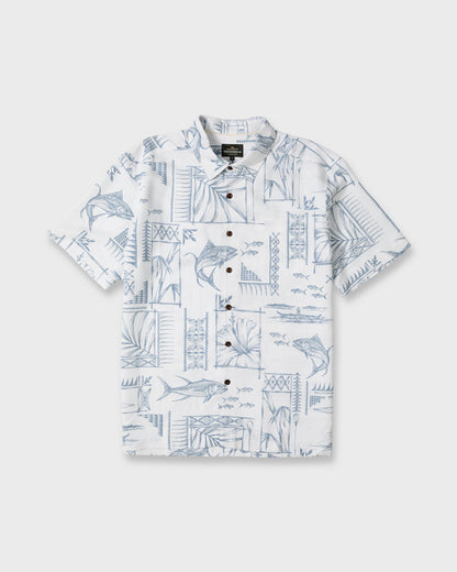 Waterman Performance Pack Short Sleeve Woven Shirt - White