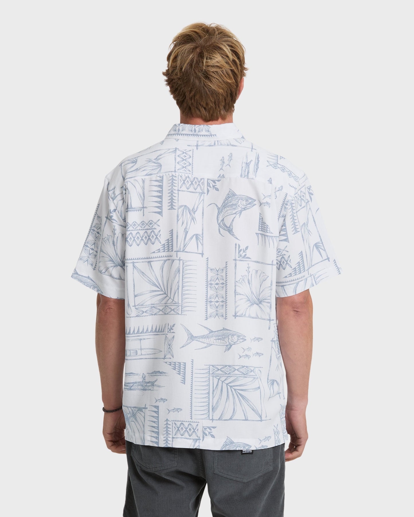 Waterman Performance Pack Short Sleeve Woven Shirt - White