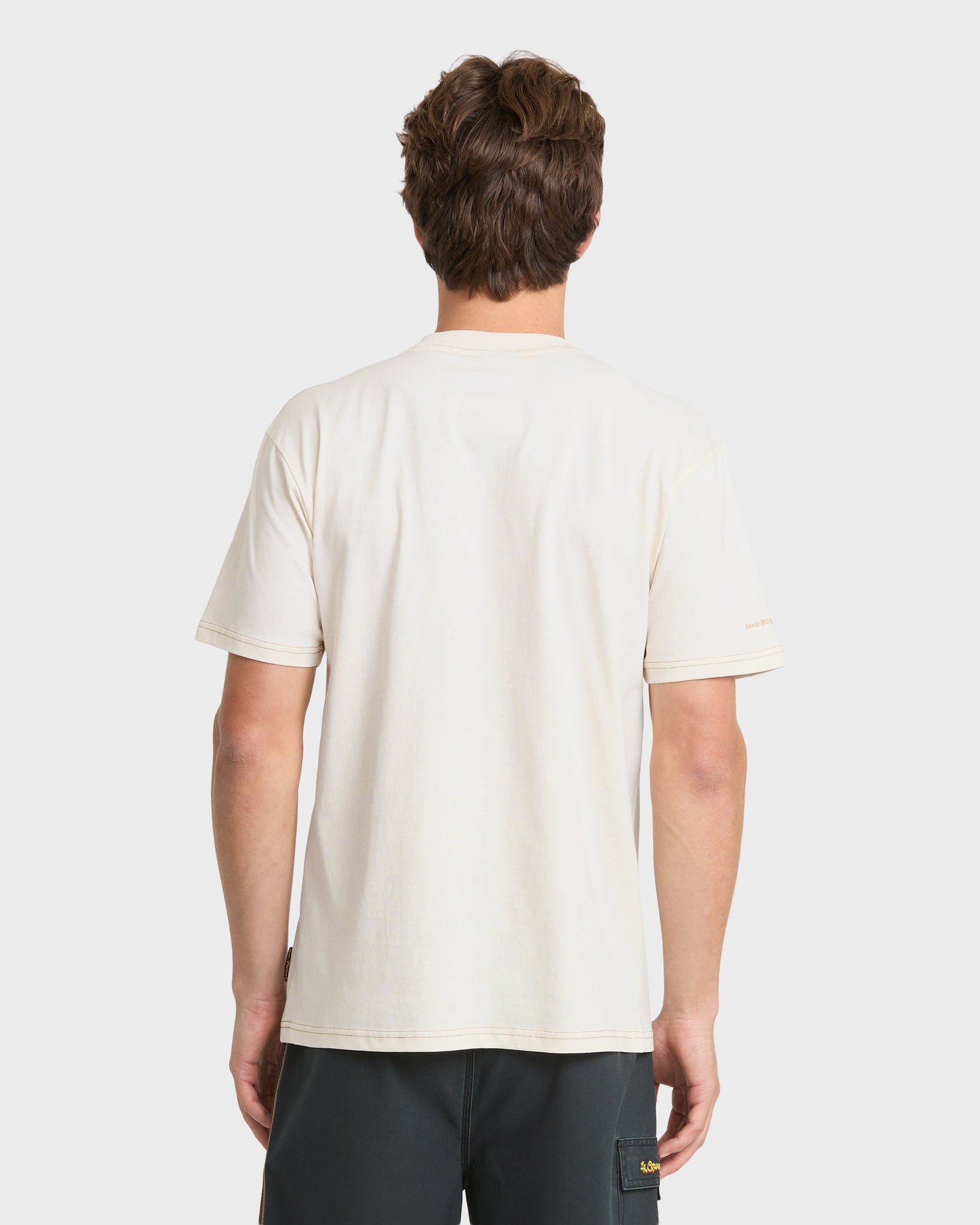 Pacifico Coastal Paradise Short Sleeve Cotton T-Shirt - Tofu