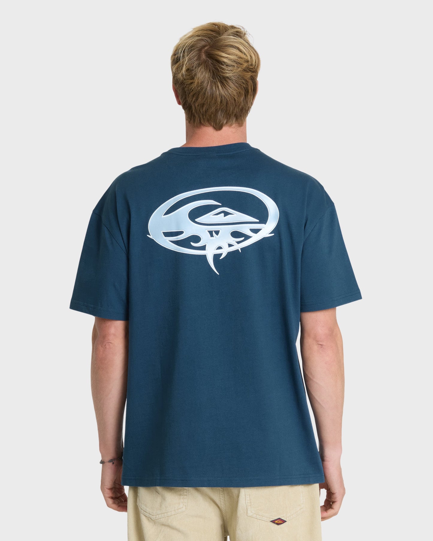Chrome Thorn Mercury Short Sleeve Knit T-Shirt - Dark Denim