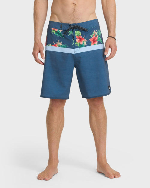 Blockchild 19" Boardshorts - Dark Denim