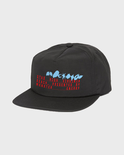 Stab High Snapback Hat - Black