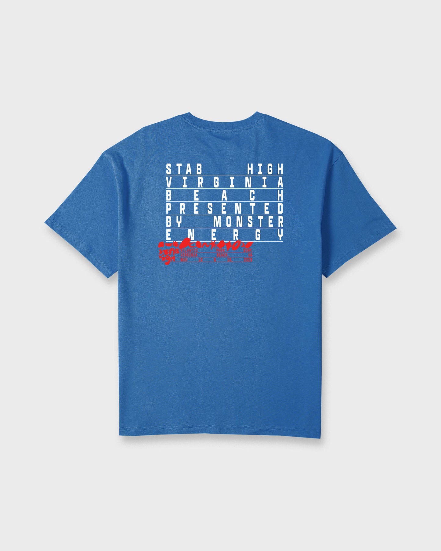 Stab High Virginia Beach Short Sleeve T-Shirt - Royal