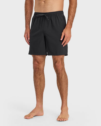 Taxer Amphibian 18" Hybrid Shorts - Black