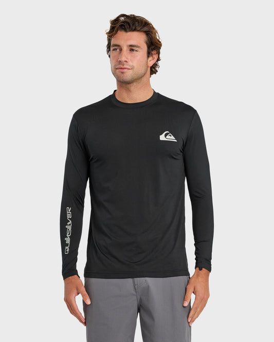 Everyday Long Sleeve Surf Tee - Black
