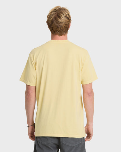Saltwater Pocket Tee - Pale Yellow