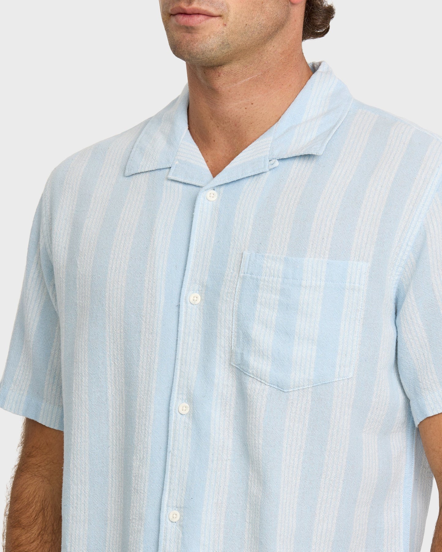 Nightfall Island Short Sleeve Shirt - Skyway