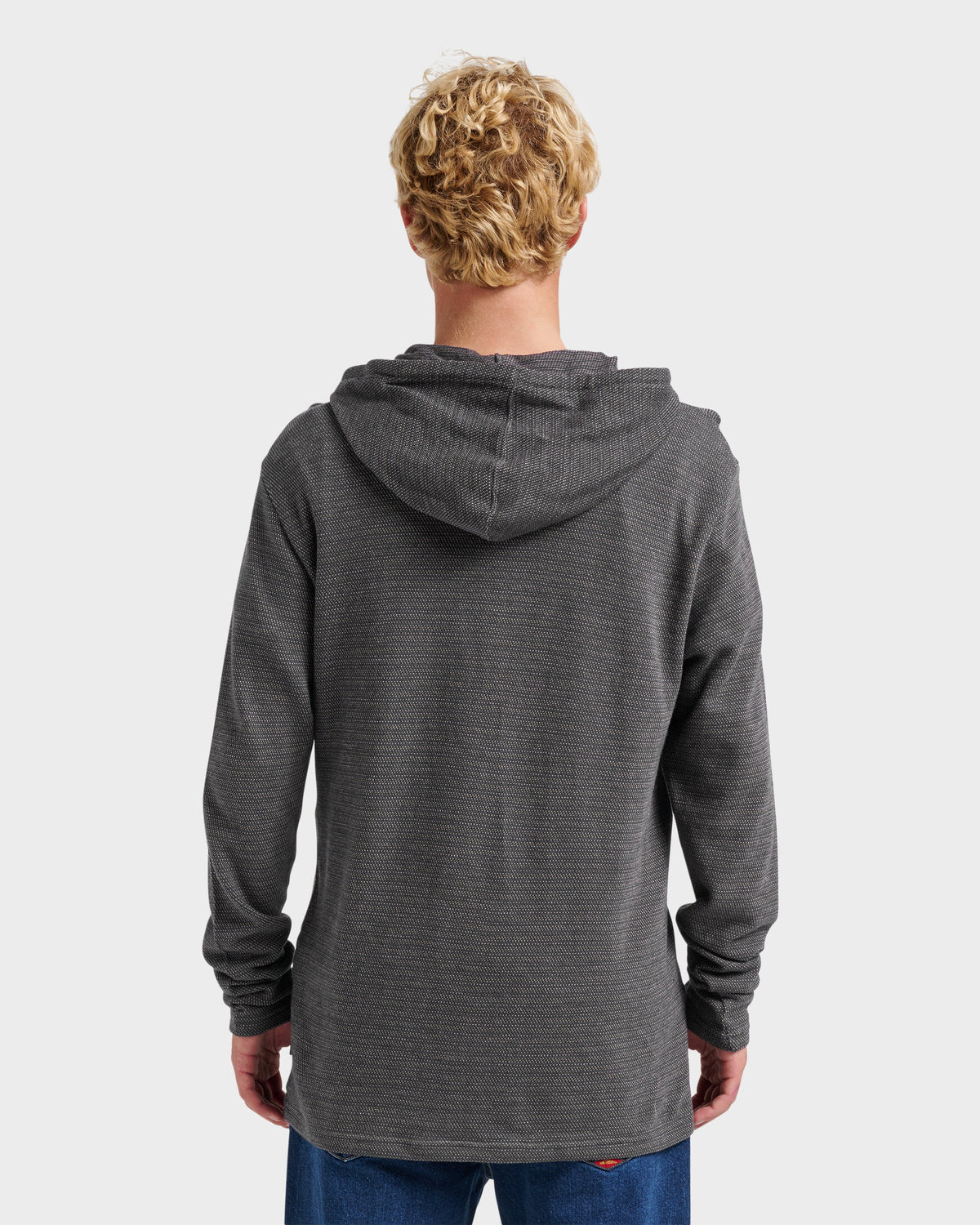 Vista Long Sleeve Hood - Graystone