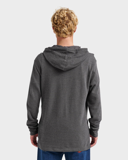 Vista Long Sleeve Hood - Graystone