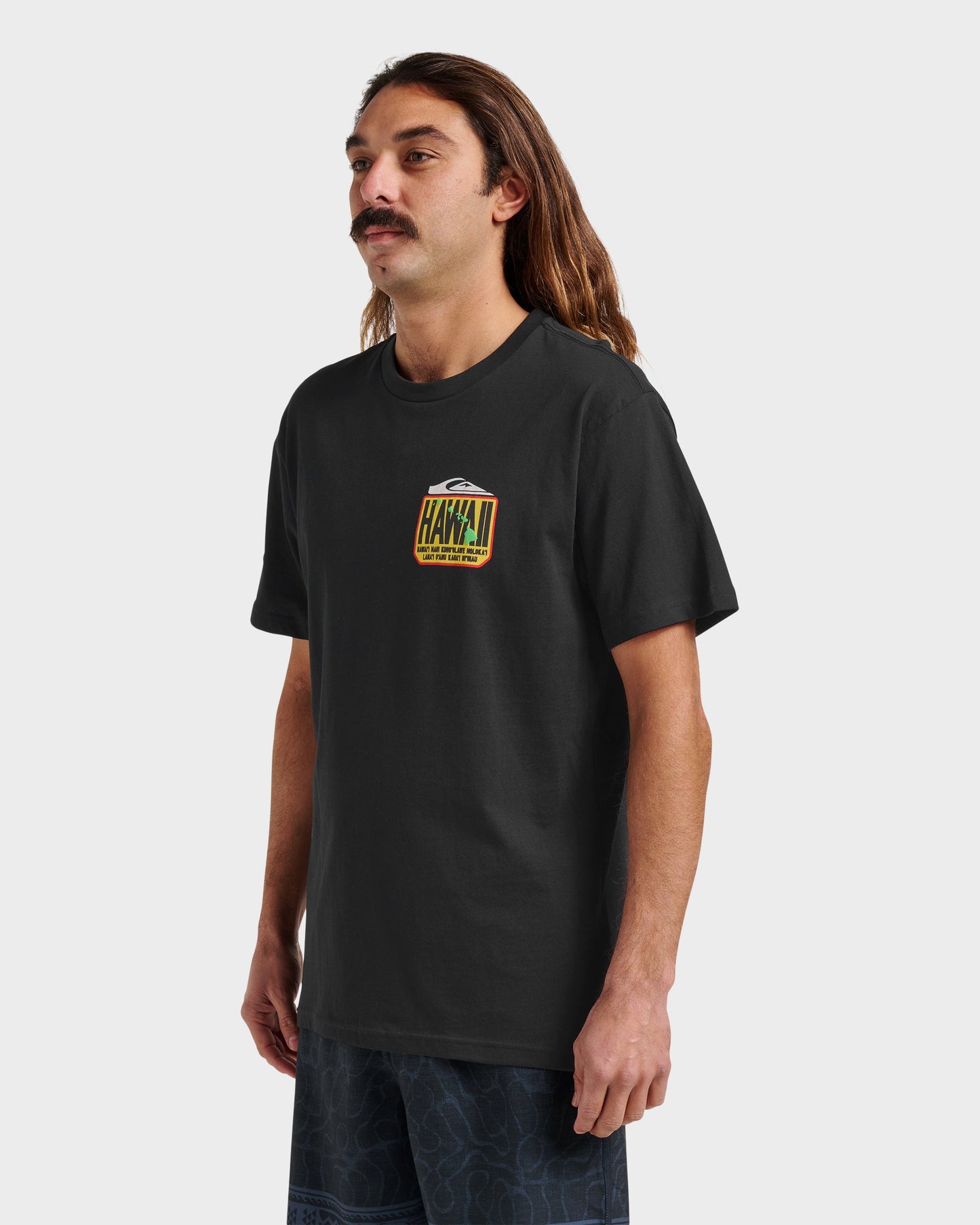Hi Hawaii Crest Classic T-shirt - Black