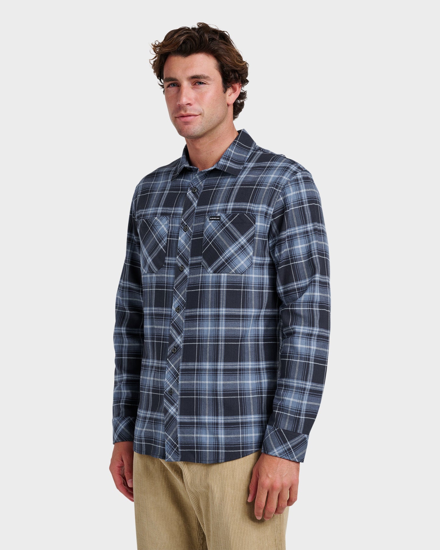 Meridian Stretch Flannel Shirt - Sargasso Sea