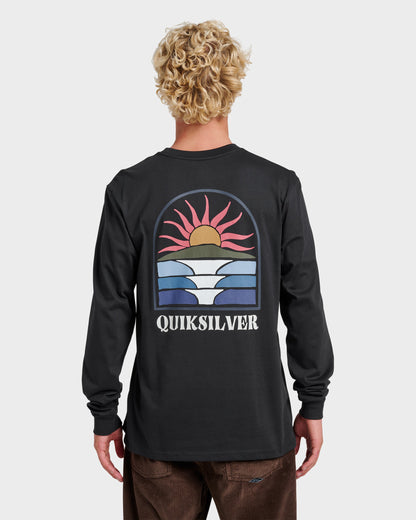 Dawn Patrol Long Sleeve T-shirt - Black