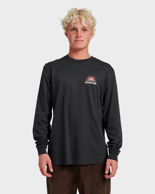 Dawn Patrol Long Sleeve T-shirt - Black