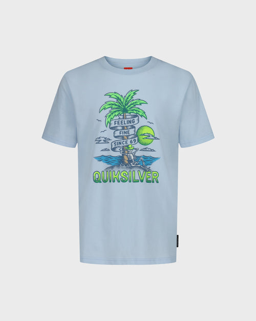 Little Boys Skeleton Chillin Short Sleeve T-Shirt