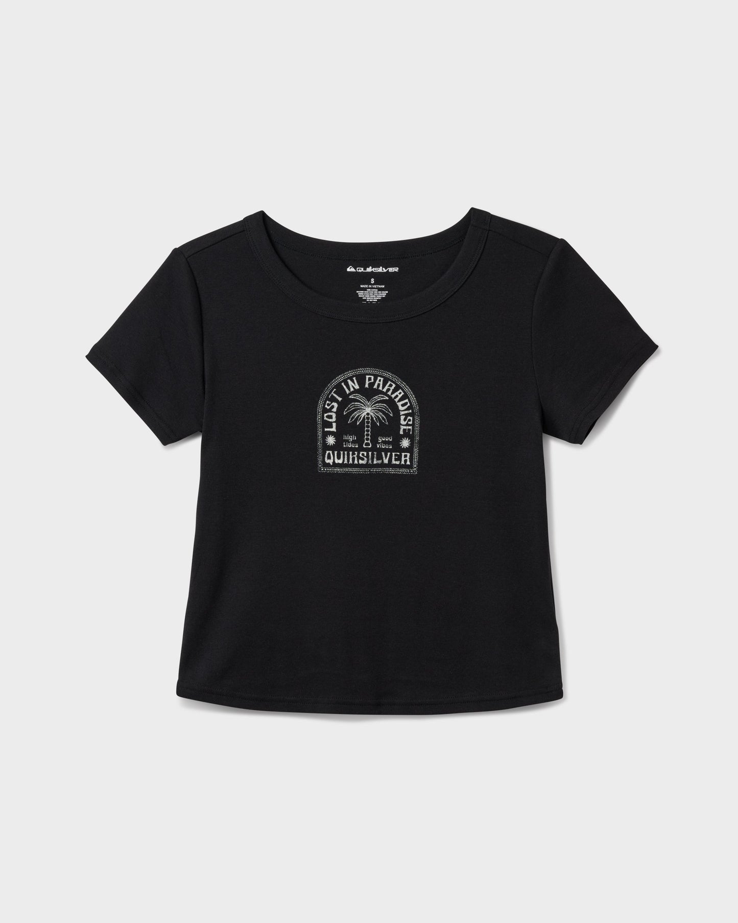 Lost In Paradise Short Sleeve Baby Tee