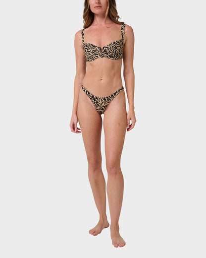 Nikki Shaping Up High Cut Bikini Bottom