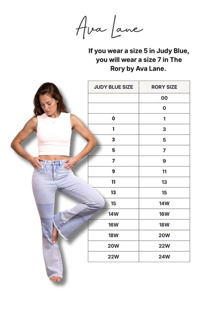 The Rory High-Rise Tummy Control Flare Jeans