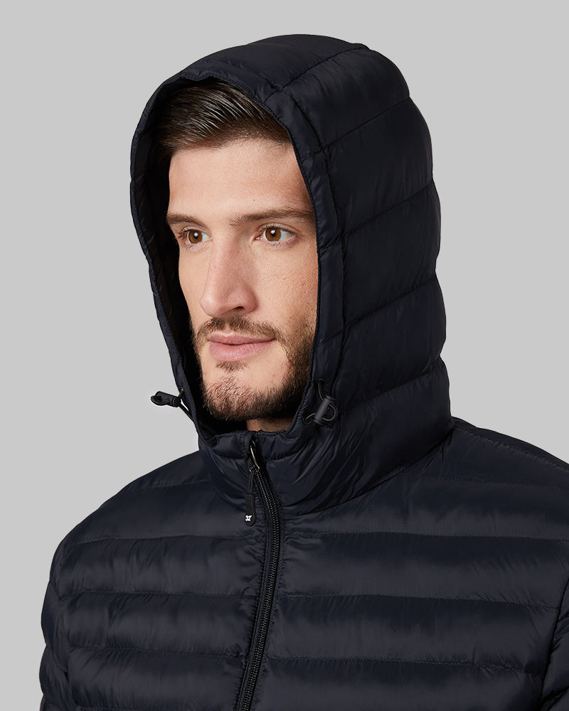 MEN'S LIGHTWEIGHT PACKABLE HOODED JACKET